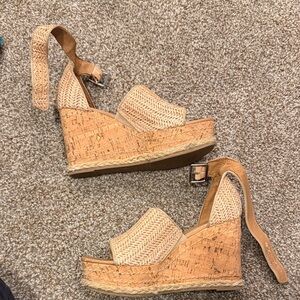 Wedge summer heels